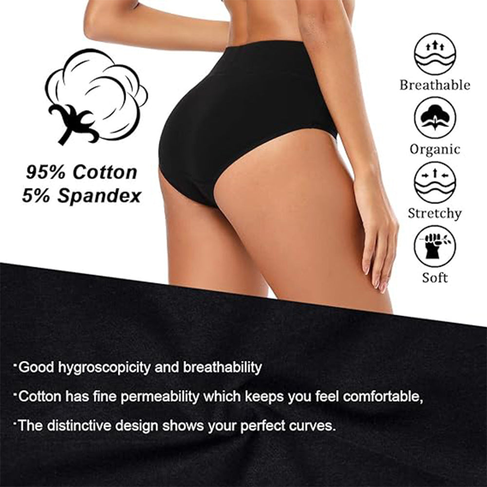 🔥Buttery Soft Everyday! High Waist Panties w/ Full Coverage✨ Seamless Cotton Underwear💫 No Dig In Waistband | TikTok’s Comfort Obsessed 🔥Buttery Soft Everyday! High Waist Panties w/ Full Coverage✨ Seamless Cotton Underwear💫 No Dig In Waistband | TikTok’s Comfort Obsessed